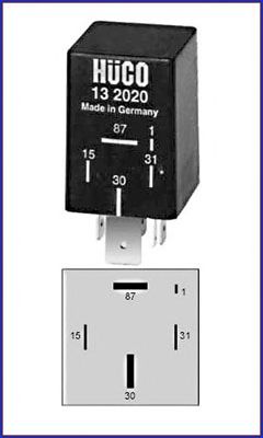 HITACHI 132020 -  PRZEK.POMPY PALIWA AUDI 1,8 82-