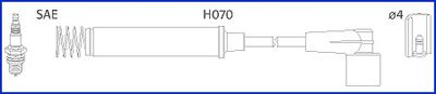 HITACHI 134258 -  Комплект проводов зажигания