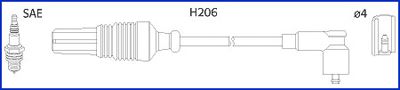 HITACHI 134497 -  Комплект проводов зажигания