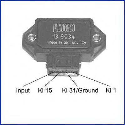 HITACHI 138034 -  Коммутатор, система зажигания
