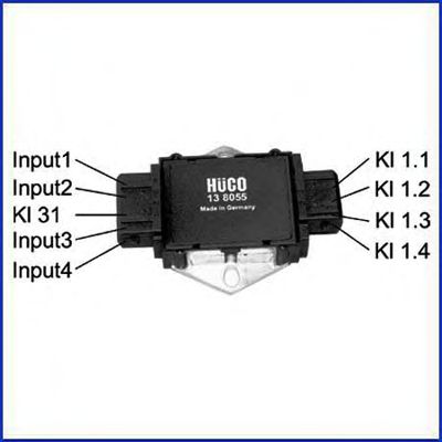 HITACHI 138055 -  Коммутатор, система зажигания