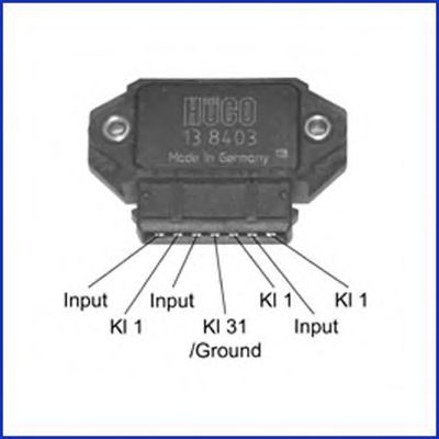 HITACHI 138403 -  Коммутатор, система зажигания