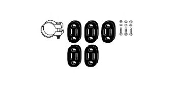 HJS 82141702 - Монтажный комплект, система выпуска