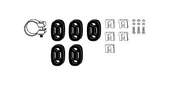 HJS 82141758 - Монтажный комплект, система выпуска