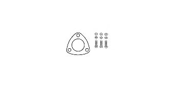 HJS 82141803 - Монтажный комплект, катализатор