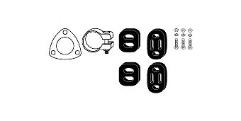 HJS 82141985 -  Монтажный комплект, система выпуска