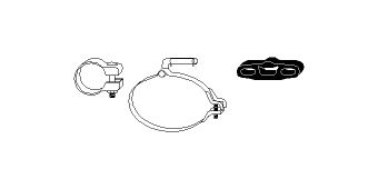 HJS 82149028 -  Монтажный комплект, система выпуска