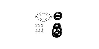 HJS 82156502 -  Монтажный комплект, катализатор