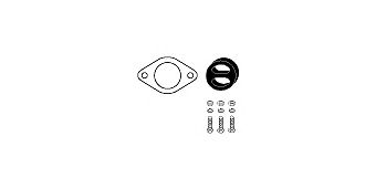 HJS 82156504 - Монтажный комплект, катализатор