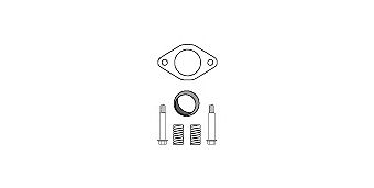 HJS 82156529 -  Монтажный комплект, катализатор