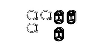 HJS 82216818 -  Монтажный комплект, система выпуска