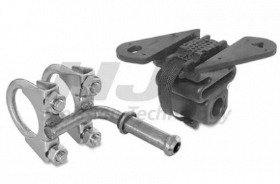 HJS 82224340 -  Кронштейн, глушитель