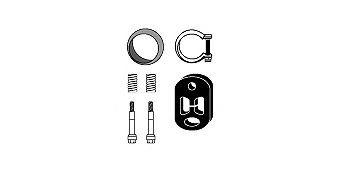 HJS 82224416 -  Монтажный комплект, катализатор| Монтажный комплект, глушитель