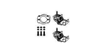 HJS 82234186 -  Монтажный комплект, глушитель