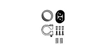 HJS 82234409 - Монтажный комплект, катализатор