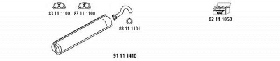 HJS vw1155 -  