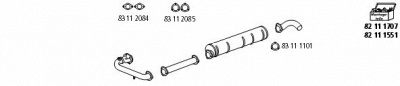 HJS vw1173 -  