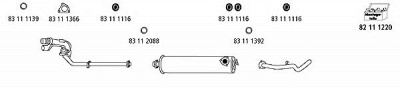 HJS vw1395 -