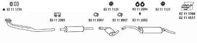 HJS vw305 -