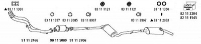 HJS vw864 -