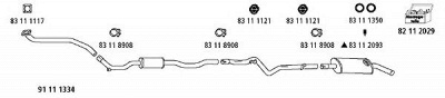 HJS vw880 -