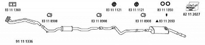 HJS vw887 -  