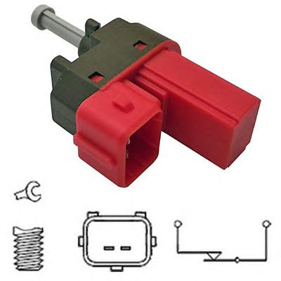 HOFFER 3500049 -  Выключатель фонаря сигнала торможения