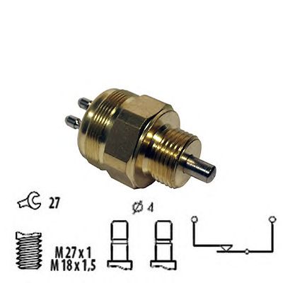 HOFFER 3600020 -  Выключатель, фара заднего хода