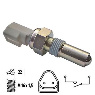HOFFER 3600038 -  Выключатель, фара заднего хода