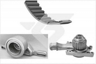 HUTCHINSON kh61wp06 -  Водяной насос + комплект зубчатого ремня