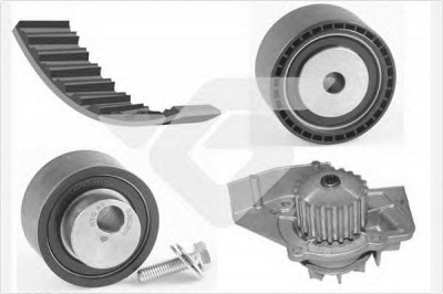 HUTCHINSON kh70wp31 -  Водяной насос + комплект зубчатого ремня