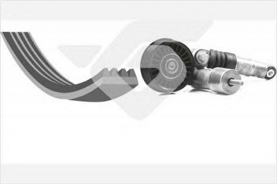 HUTCHINSON khv114 -  Поликлиновой ременный комплект