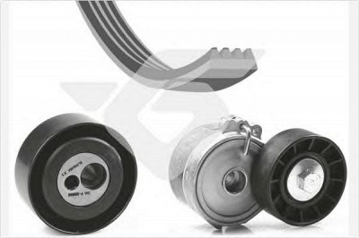 HUTCHINSON khv129 -  Поликлиновой ременный комплект