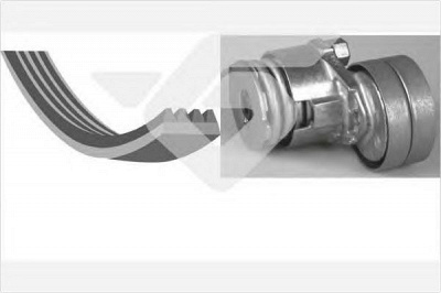 HUTCHINSON khv159 -  Поликлиновой ременный комплект