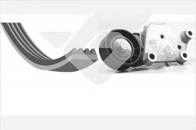 HUTCHINSON khv167 -  Поликлиновой ременный комплект