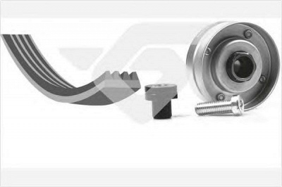 HUTCHINSON khv222 -  Поликлиновой ременный комплект