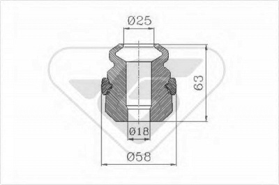 HUTCHINSON kp025 -  