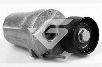 HUTCHINSON t0076 -  Натяжной ролик, поликлиновой  ремень