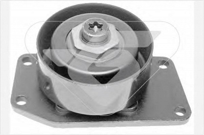 HUTCHINSON t0214 -  Натяжной ролик, поликлиновой  ремень