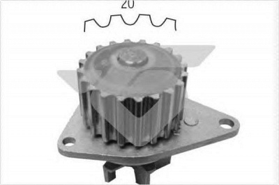 HUTCHINSON wp0005v -  Водяной насос