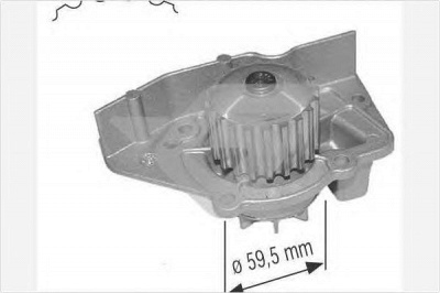 HUTCHINSON wp0011v -  Водяной насос