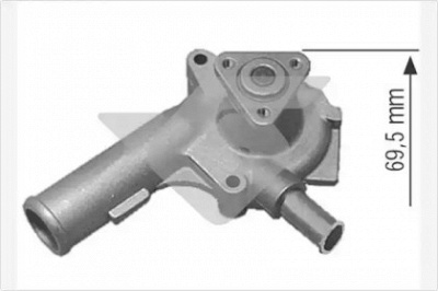 HUTCHINSON wp203 -  Водяной насос
