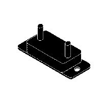 IMASAF 091174 -  Кронштейн, система выпуска ОГ