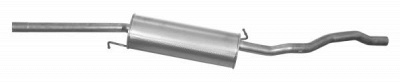 IMASAF 365206 -  Средний глушитель выхлопных газов