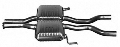 IMASAF fd2906 -  Средний глушитель выхлопных газов