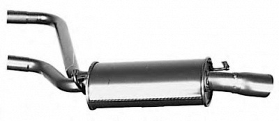 IMASAF fd2907 -  Глушитель выхлопных газов конечный