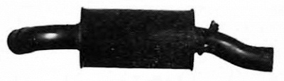 IMASAF fd5507 -  Глушитель выхлопных газов конечный
