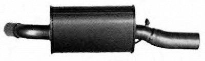 IMASAF fd6007 -  Глушитель выхлопных газов конечный