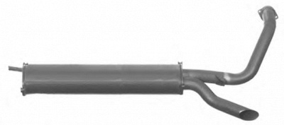 IMASAF me9307 -  Глушитель выхлопных газов конечный
