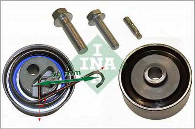 INA 530033809 -  Комплект роликов, зубчатый ремень